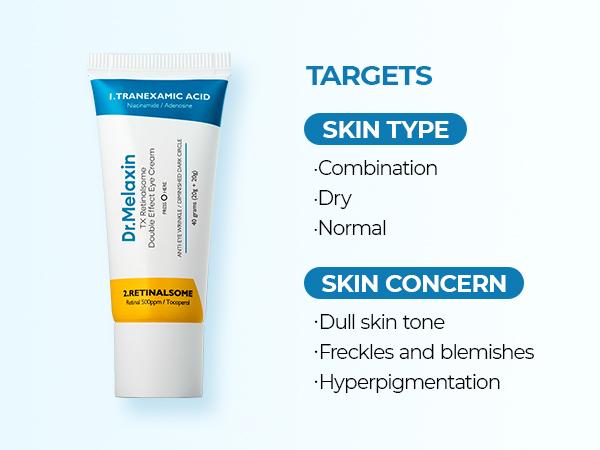 [Dr.Melaxin Official] TX Retinalsome Double Effect Eyecream | Anti-aging, Dark spot, Brightening | Korean Cosmetics | 1.4 fl oz (40ml)