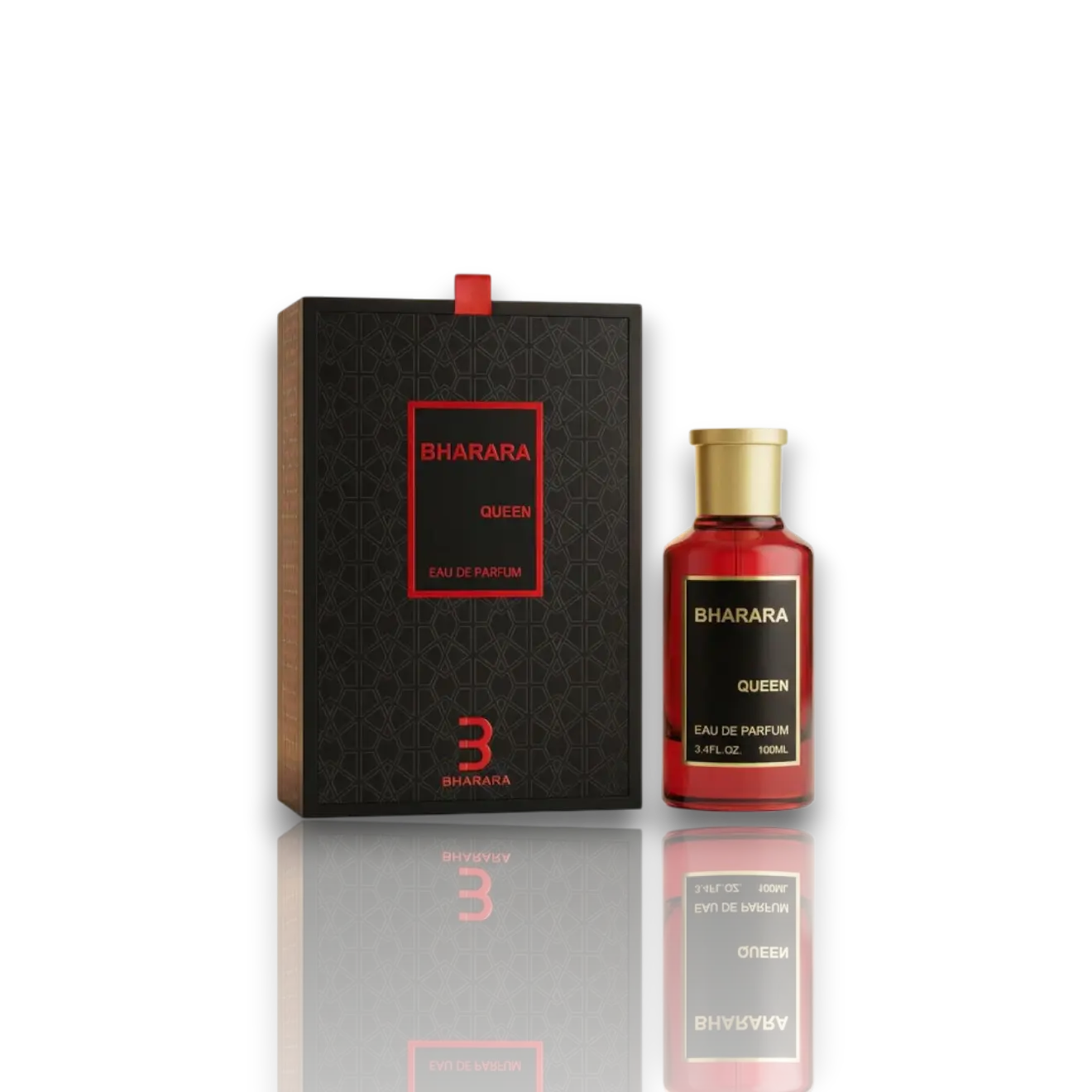 Bharara Queen | Women's Fragrance | 100 ML 3.4 OZ | Eau De Parfum | Bergamot - Solar Notes & Transparent Flowers