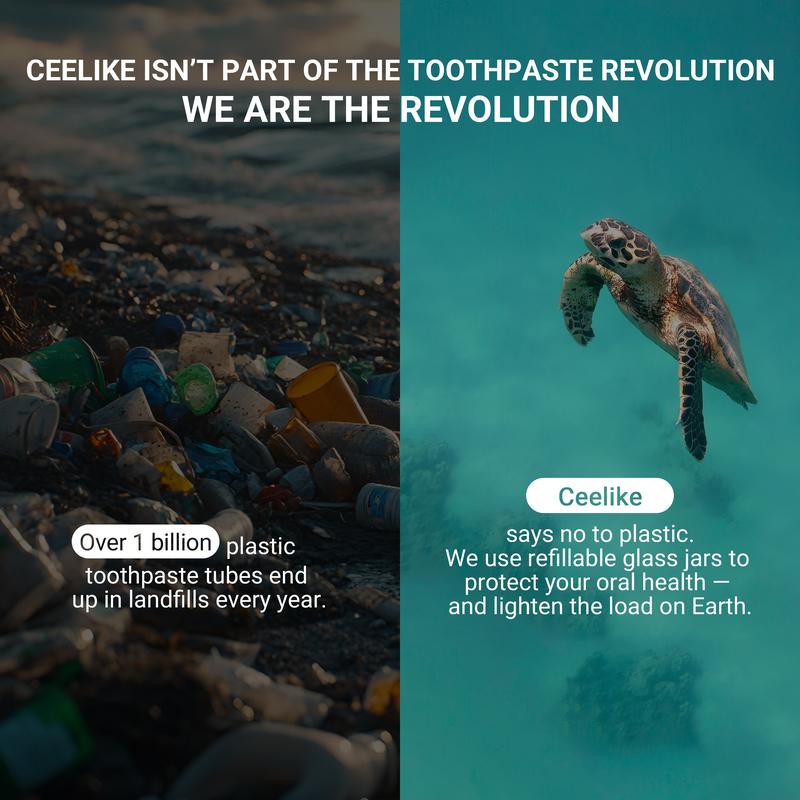 nHAP Solid Toothpaste – Fluoride-Free, Eco-Friendly, Portable, Long-Lasting Fresh Breath | Natural Oral Care