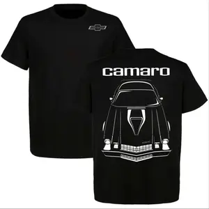 Chevrolet Camaro Z28 2nd Gen 2-Sided T-Shirt – Classic Muscle Car Parts Graphic Tee, Vintage Camaro Performance Shirt, Unisex Cotton Top Gift for Car Enthusiasts