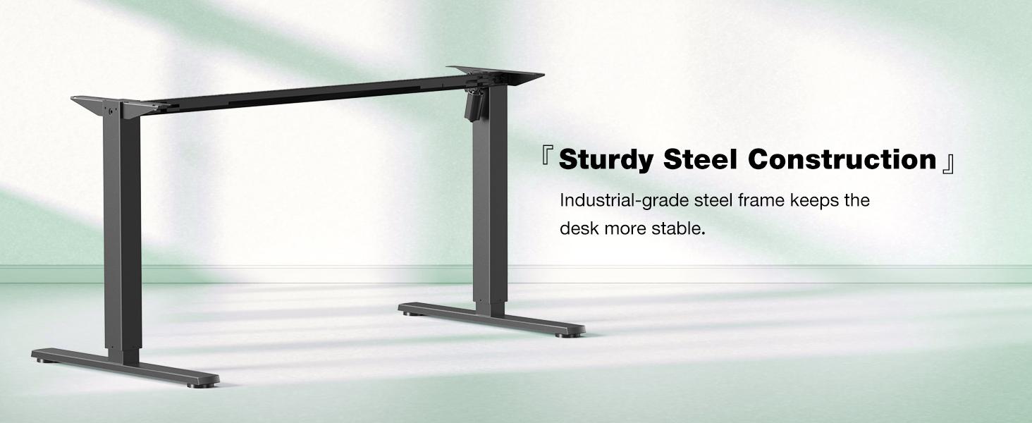 Electric Height Adjustable Standing Desk ,Modern Adjust table Sit to Stand Desk Computer Ergonomic Computer Workstation