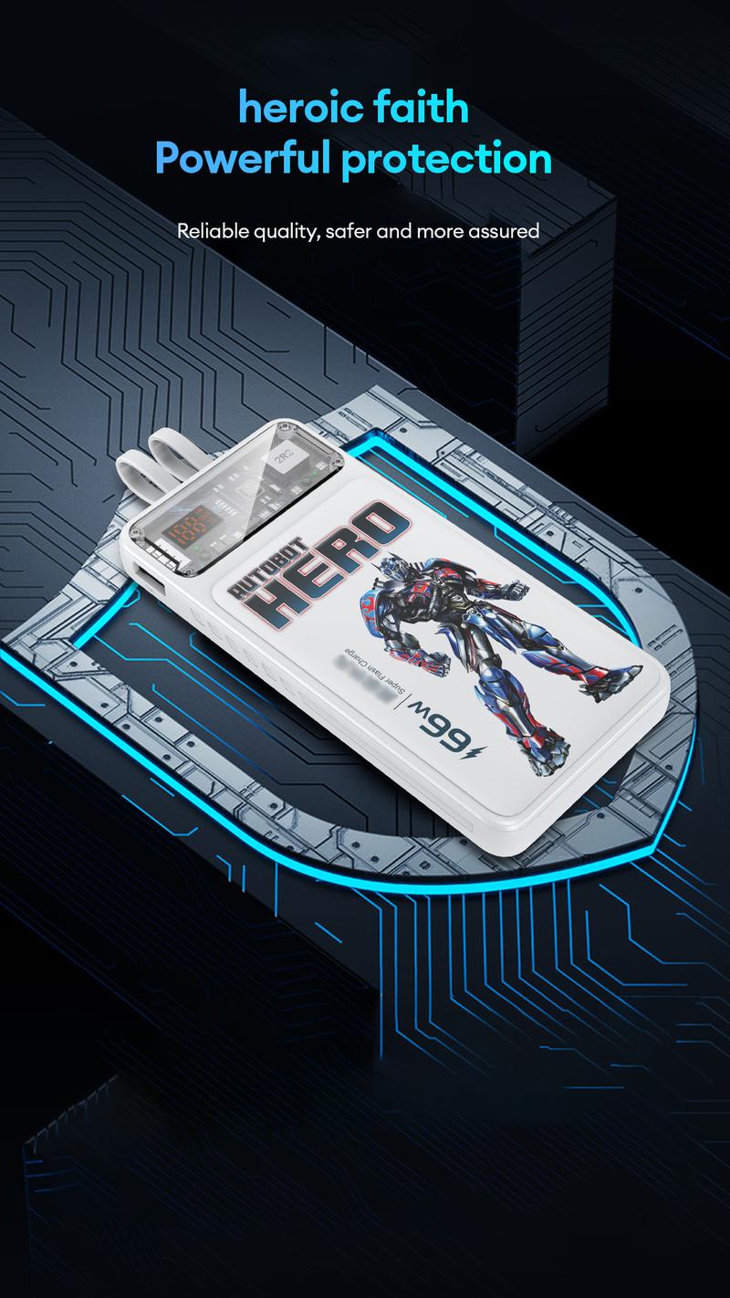 Transformers TF-SD01 10000 and 20000 mAh Mobile Power Bank