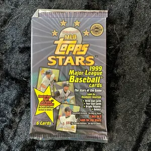 One Pack of 1999 Topps Stars MLB Baseball Trading Cards