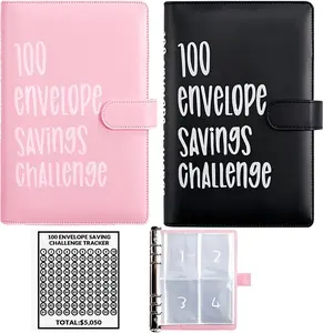 Trendy Budget Planner with Cash Envelopes to Save $5,050,TikTok Viral Savings Challenge Kit,Fun Budgeting Tool to Build Saving Habits,Budget Planner Notebook for Personal Family Finance,100 Envelopes Money Saving Challenge Kit,Easy and Fun Way to Budget