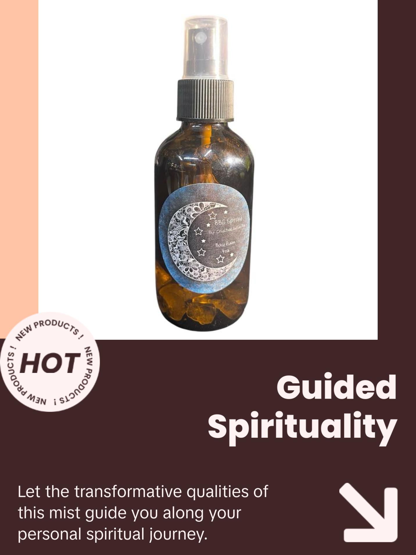 BBG Crystal Infused Spiritual Mist in Bayrum