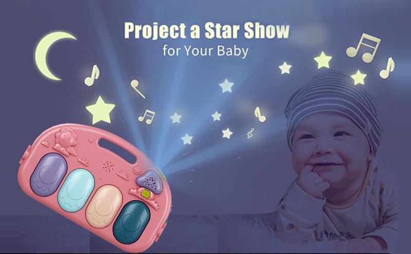 dearlomum Baby Play Mat Blue Giraffe Design with 5 Sensory Toys Music Lights for Newborns 0-36 Months Multifunctional Rubber Playmat Playpen Gift for Boys & Girls dearlomum Baby Play Mat Blue Giraffe Design with 5 Sensory Toys Music Lights for Newborns 0-36 Months Multifunctional Rubber Playmat Playpen Gift for Boys & Girls