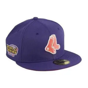 New Era 59Fifty Boston Red Sox 2004 World Series Patch Alternate Hat - Purple
