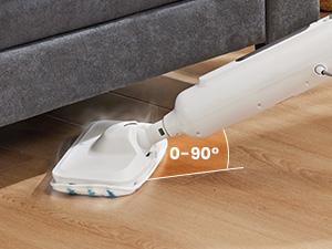 Steam Mop for Floor Cleaning, 2 Washable Pad, Lightweight Floor Steamer Cleaner for Hardwood/Tile/Laminate Floors Carpet