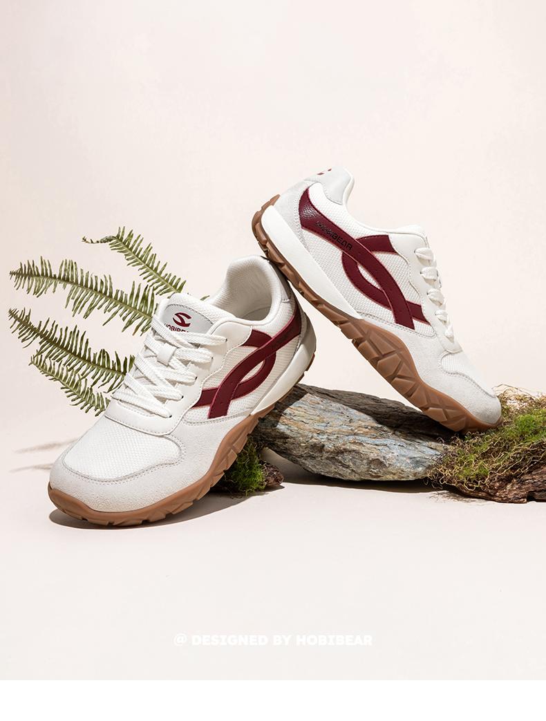 HOBIBEAR Wide-Head Shoes for Spring/Autumn: Durable Casual Shoes, Lightweight Hiking Wide-Fit Footwear, Comfortable for Wide Foot Pads, Suitable for Everyday Wear