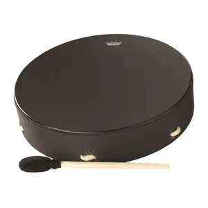 Remo Buffalo Drum 16-by-3.5-Inch - Black Earth