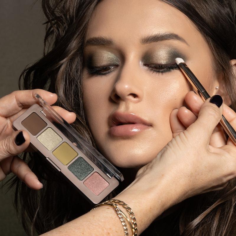 NATASHA DENONA Mini Gloom Eyeshadow Palette - 5 Pan Modern Formula with Matte Metallic & Sparkling Foiled Shimmer Eyeshadows from Italy