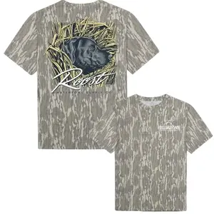 Roost Stealth Mode Camo Shirt, Mossy Oak Washed Bottomland Mallard Tee, Hunting Shirt, Gift for Dad, Gift For him, Hunting Season Shirt.