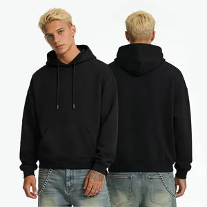 Solid Color Unisex Hoodie Casual Minimalist Basic Sports Pullover, Comfortable Unisex Top for Daily Casual & Sports Activities