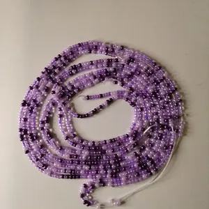 VIOLET MIX WAIST BEADS