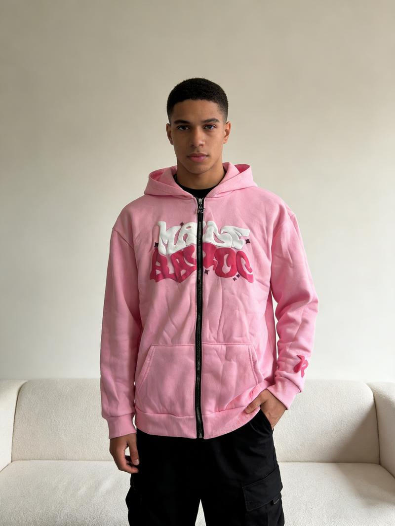 Men, women, versatile for daily use，Retro Star And Letter Printed Zipper Hoodies，Spring Autumn Harajuku Y2K Women And Men Fashion Hip Hop Long Sleeve Hooded  Avant-Garde - Street Casual    Spring/Fall    Loose    Zipper  Pocket  Patched