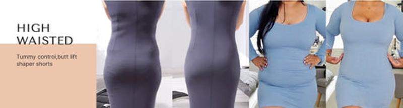 AirSlim Lace Steel Boned Butt Enhancer Shapewear Live
