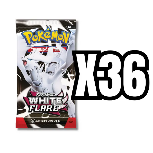 White Flare - 36 Pokémon Booster Packs