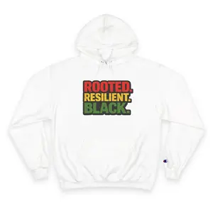 Rooted Resilient Black Hoodie