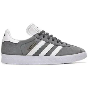 Adidas Originals Men's Grey Gazelle US Sneakers, BB5480