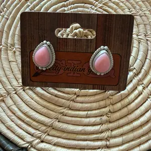 Pink Conch Studs