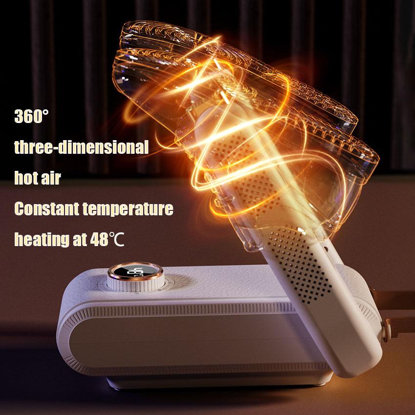 Work Boot Dryer with Smart Timer & Auto Off: TelescopicFolding Design, Boot Warmer & Deodorizer for Work Boots Work Boot Dryer with Smart Timer & Auto Off: TelescopicFolding Design, Boot Warmer & Deodorizer for Work Boots