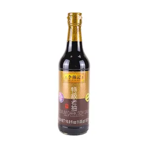 Lee Kum Kee Premium Dark Soy Sauce for Braising & Stir-Frying, 500ml - Authentic Hong Kong Flavor