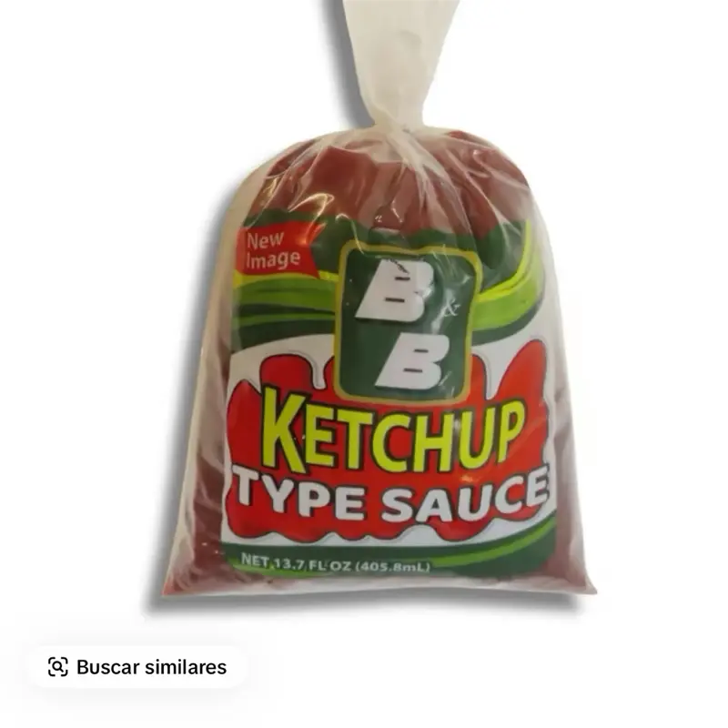 3 Bolsas  de B&B Salsa Ketchup