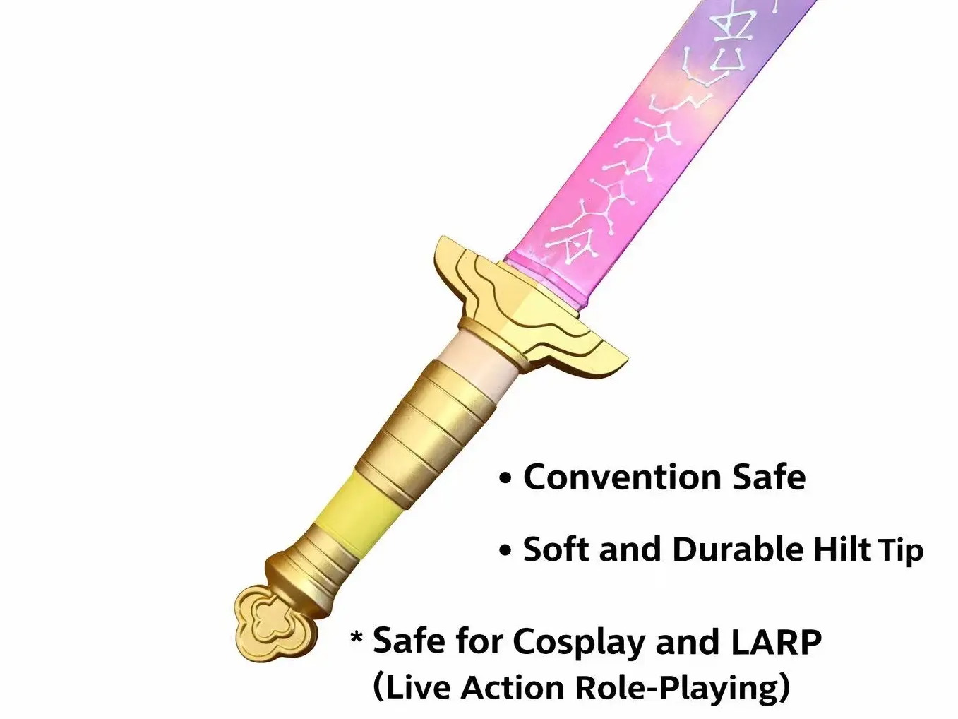 KP-OP Groupe Chasseuses Sorcières Mira – Épée De Cosplay 3D, Réplique En PLA Pour Anime Et Comic-Con (66 Cm)