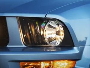 Nilight Headlight Assembly Compatible with 2005 2006 2007 2008 2009 Ford Mustang Headlamps Replacement Black Housing Clear Reflector Upgraded clear Lens Driver and Passenger Side