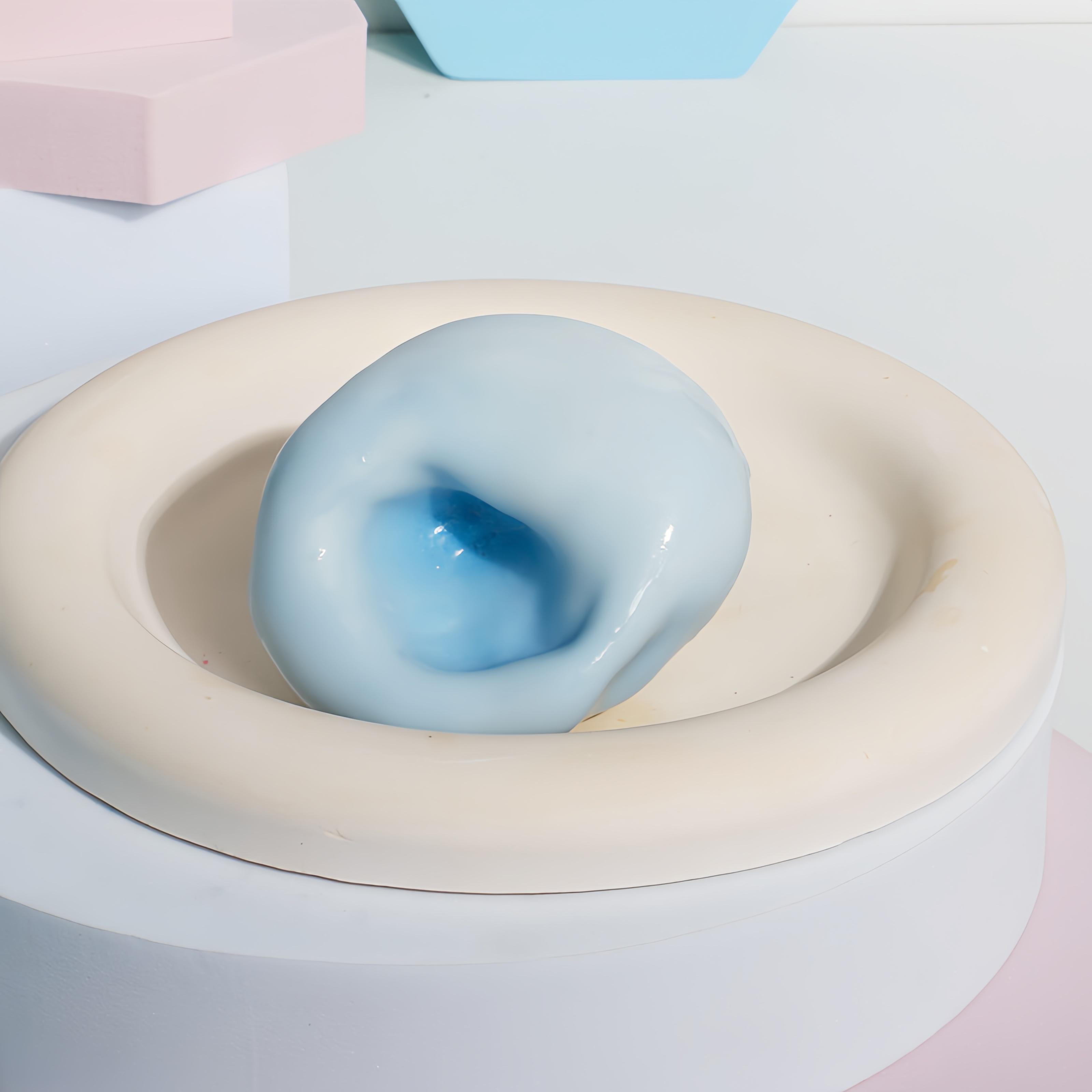 Ice Skin Sticky Rice Ball DIY Moldable Slow Rebound Stress Relief Toy, Mochi Squishy, Handmade Relaxing Squeeze Fun, Perfect Gift for Kids & Adults