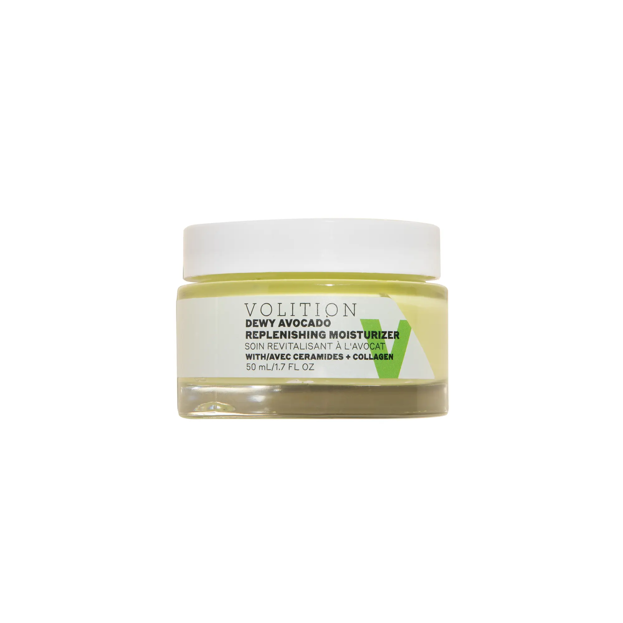 Volition Dewy Avocado Replenishing Moisturizer with Ceramides + Vegan Collagen