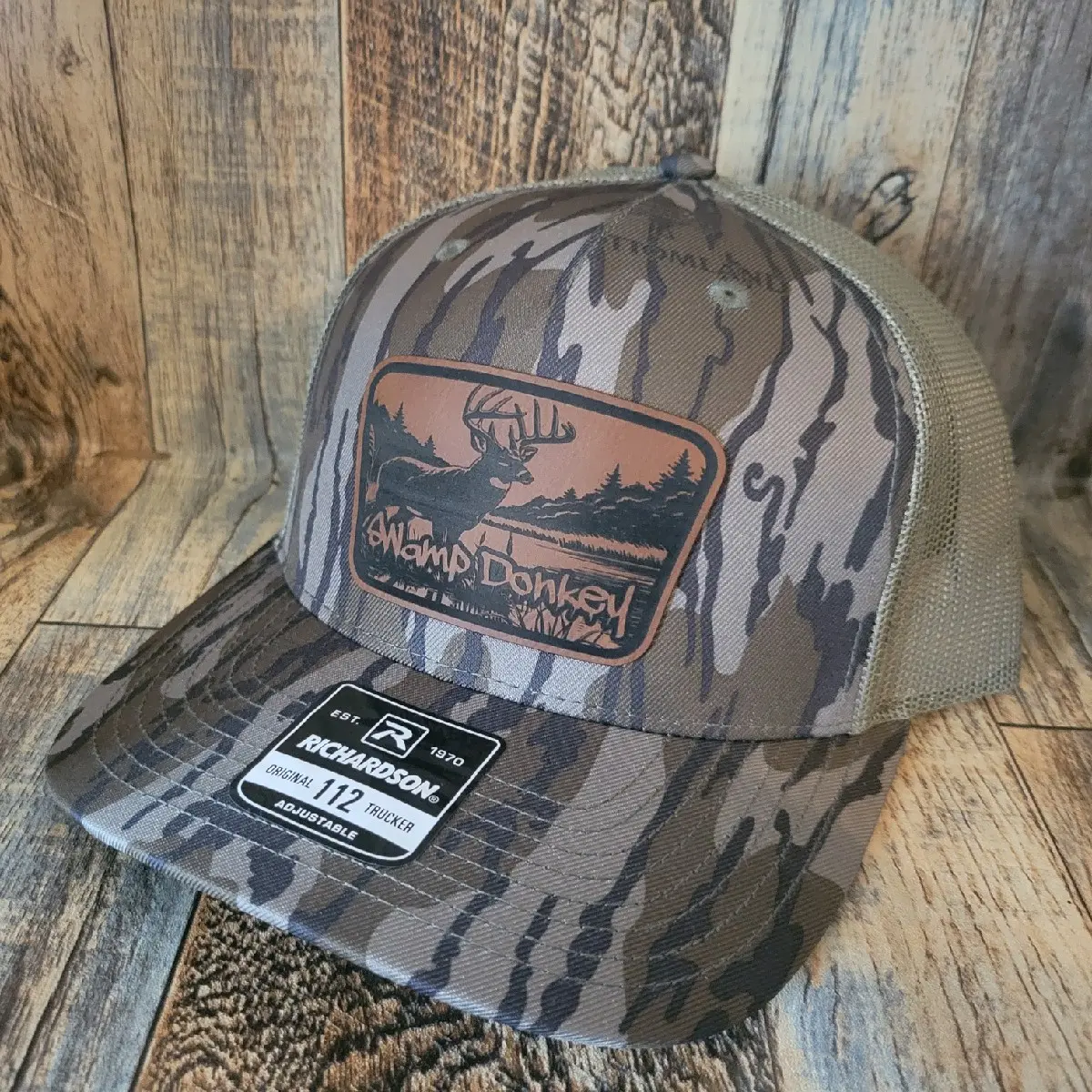 Swamp Donkey Whitetail Deer Hunting Hat - Durable, Functional Customizable Size Accessory for Field Outings, Durability, Functionality