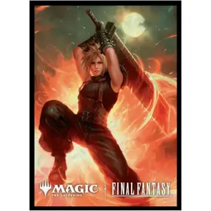 Ultra PRO - Final Fantasy x Universes Beyond Cloud, Midgar Mercenary (Commander) 100ct Deck Protector Sleeves for Magic: The Gathering | Trading Card Accessories, Collectible Card Game Gear