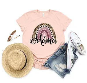 Mama Rainbow Shirt,Mom Shirt,Mother's Day Shirt, Baby Shower Gift For Mom,New Mom Shirt, New Mom Gift Set, Gift For New Mama,Mama Outfit,