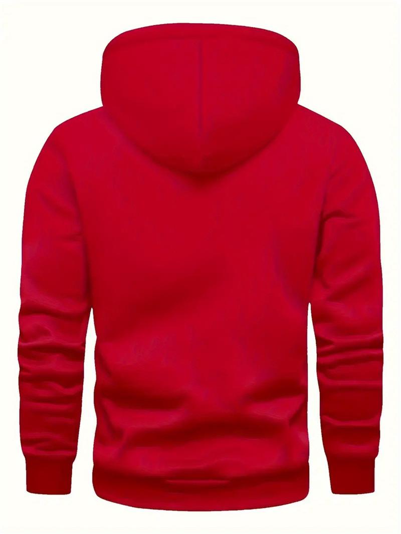 USA Flag Pattern Hoodie for Men & Women Fleece Lined Sweatshirt with United States Letter Print Unisex Casual Knit Pullover for Students Couple's Fashion Hoodie for Autumn Winter Spring 2026