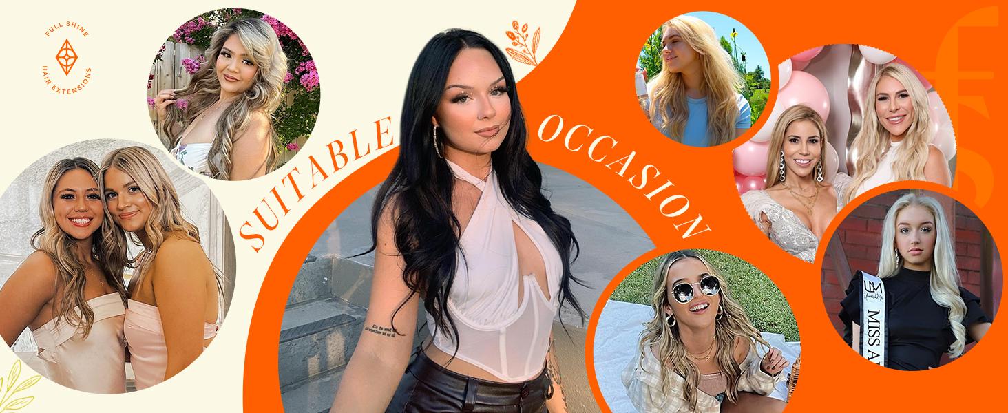 Full Shine Micro Hair Extensions 50 Gram 1g/s Microloop Human Hair Extensions Natural Straight Heat Resistant Seamless Blend Comfortable Lightweight 14inch-24inch 1g/s 50g/50s TikTokShopBlackFriday