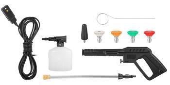 VEVOR Electric Pressure Washer, TikTokShopBlackFriday, 2000 PSI, Max 1.76 GPM Power Washer w/ 30 ft Hose & Reel, 5 Quick Connect Nozzles, Foam Cannon, Portable to Clean Patios, Cars, Fences, Driveways, ETL Listed carwashmachinegun