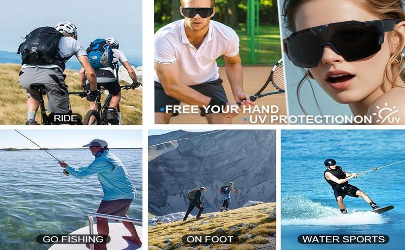 [2026] AI smart sunglasses, outdoor sports recorder!