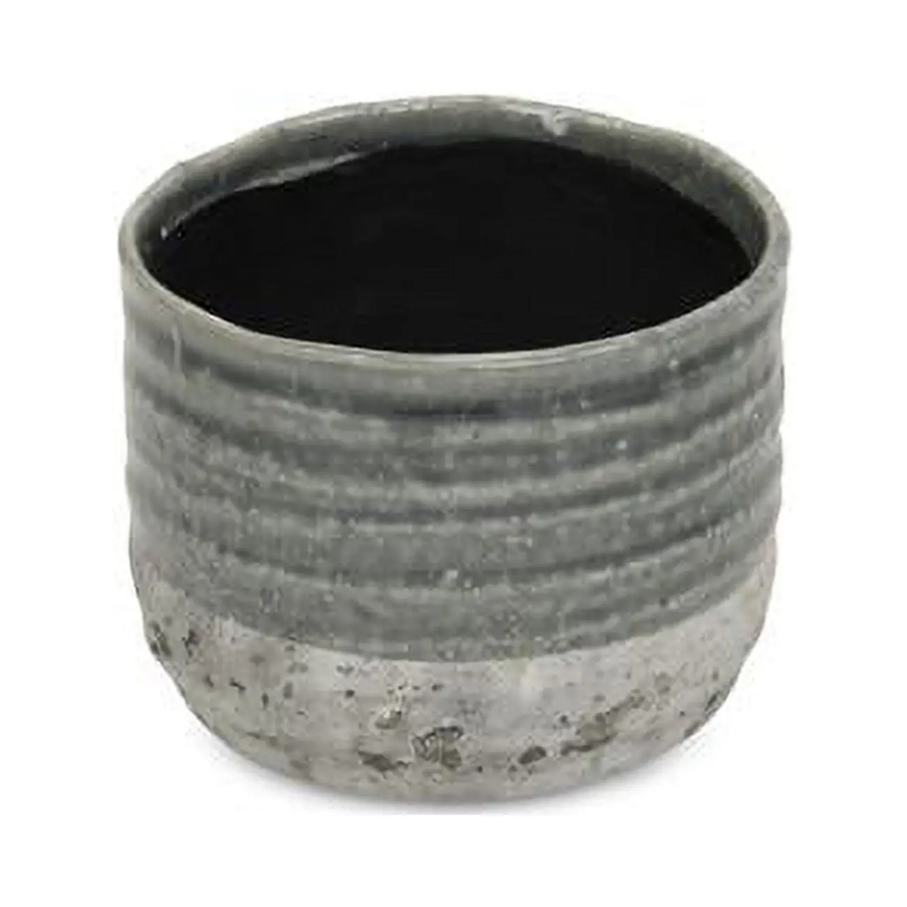 Cheungs 5744S Medea Two-toned Round Ceramic Pot - Small