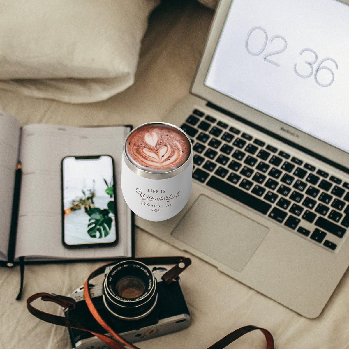 Stainless Steel Wine Tumbler 4 Pack,Insulated Wine Glasses Set with Lids and Straws, Wine Tumblers with sayings, (Multi-Color 4 Pack, 12 oz) Springtok Stainless Steel Wine Tumbler 4 Pack,Insulated Wine Glasses Set with Lids and Straws, Wine Tumblers with sayings, (Multi-Color 4 Pack, 12 oz) Springtok