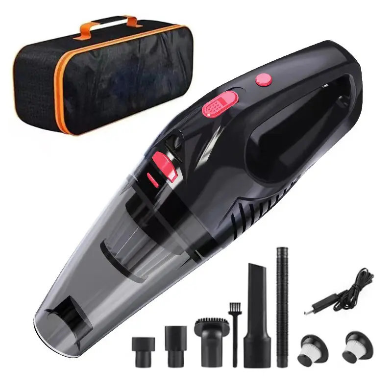 Cordless Handheld LED Lighting Vacuum Cleaner - 5.5kPa Suction, Fast Charging, Long Battery Life, Rechargeable Wet & Dry Vacuum for Car and Home Cleaning, Cordless Handheld Vacuum, Rechargeable Handheld Vacuum Portable Hand Vacuum Lightweight Cordless Vac