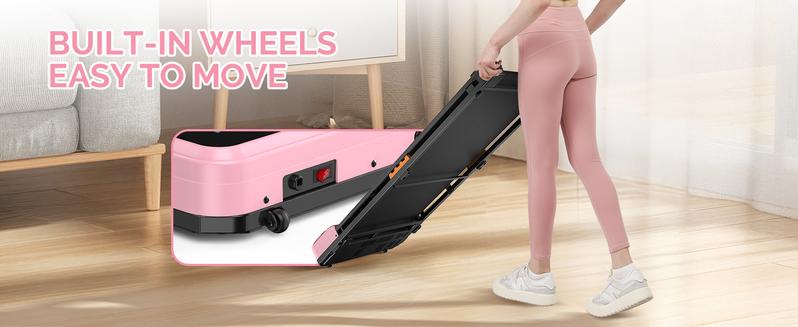 【ValentineTok Haul】ANCHEER Five-Color Young Fashion under the Table Walking Pad, Tablet Portable LED Display & Remote Control Vibration Plate Home Gym Equipment Outdoorfun