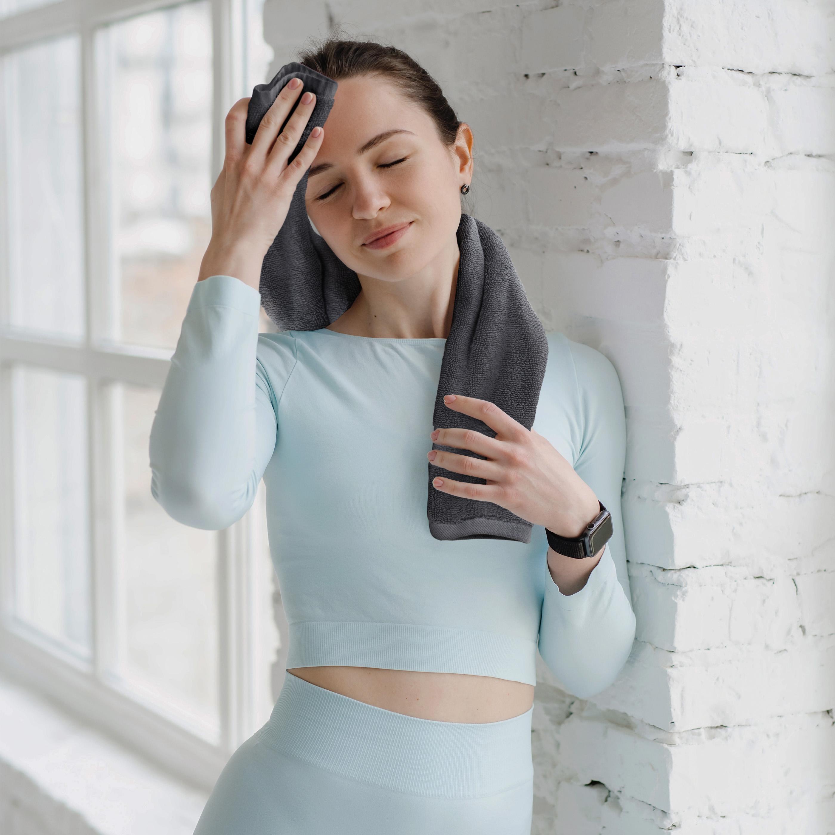 Utopia Towels 6 Pack Hand Towels, 16x28 Inches, 100% Ring Spun Cotton, Ultra Soft, Highly Absorbent 600 GSM Towels for Bathroom, Gym, Spa & Gift Set bath sheet Premium Washcloth