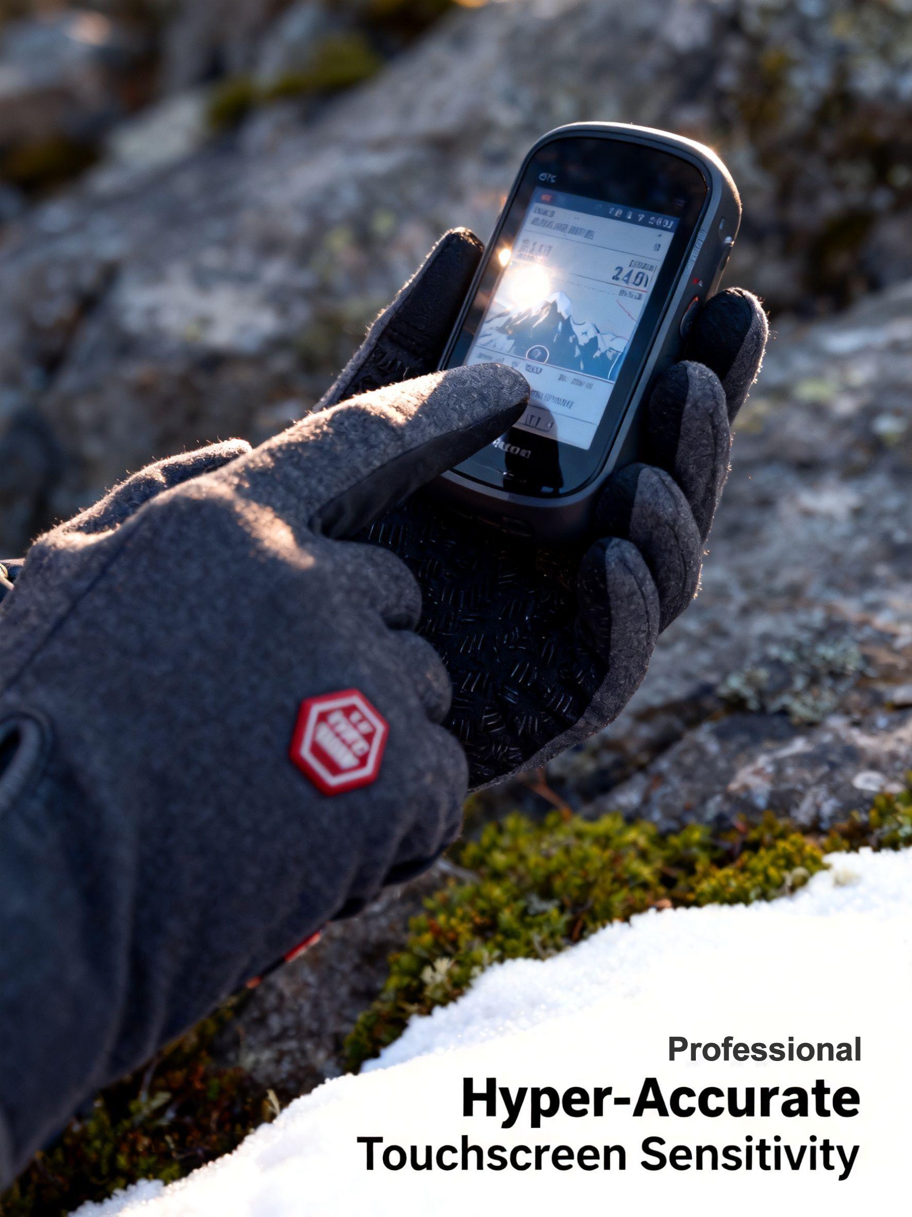 Touchscreen Gloves Winter Must-Have! Windproof, Waterproof & Anti-Slip! Perfect for Skiing & Cycling! Ultimate Outdoor Warmth - Never Have Cold Hands Again! #WinterEssentials #SkiGear #WarmGloves #OutdoorAdventure