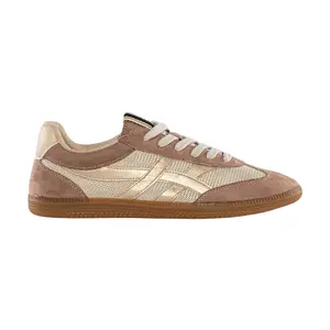 Shu Shop Womens Sasha Lace Up Sneakers Shoes Casual - Beige
