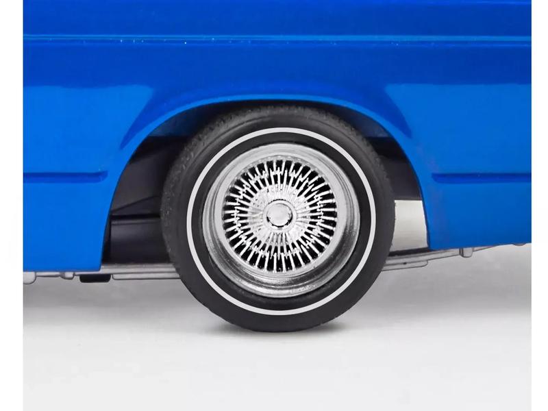 Level 4 Model Kit 1991 Chevrolet S-10 Lowrider Pickup Truck with 1/64 Diecast Version Included 1/25 Scale Model by Revell