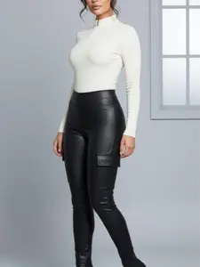 Pleather leggings