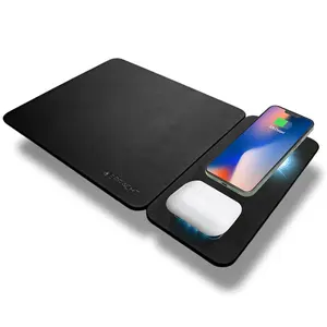 Spracht MagPad Magnetic 15W Wireless Charging Mouse Pad for Smartphones and Earbuds