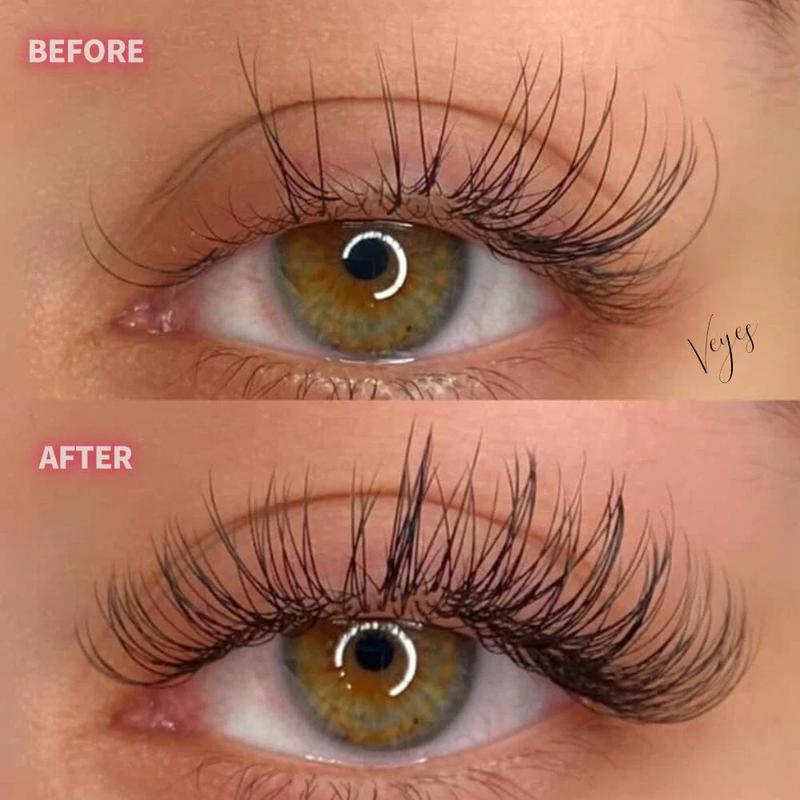 VEYELASH Cashmere Flat Eyelash Extensions Textured Lashes for Professional Use