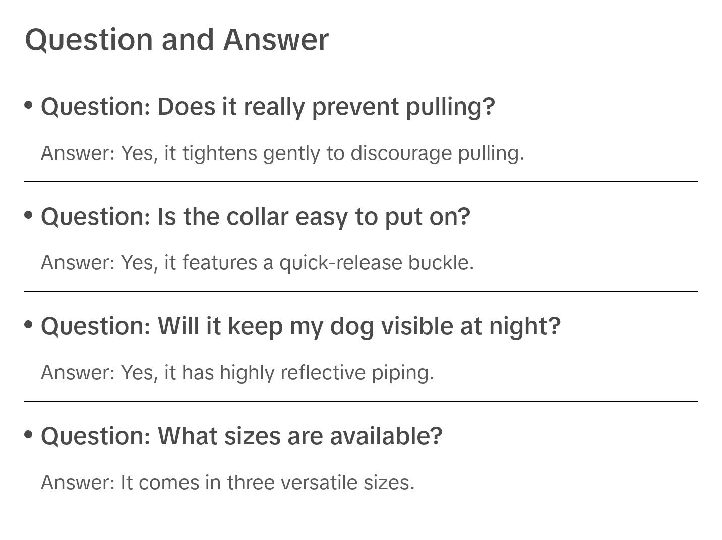 2 Packs Martingale Dog Collar with Quick Release Buckle Reflective Dog Training Collars for Small Medium Large Dogs